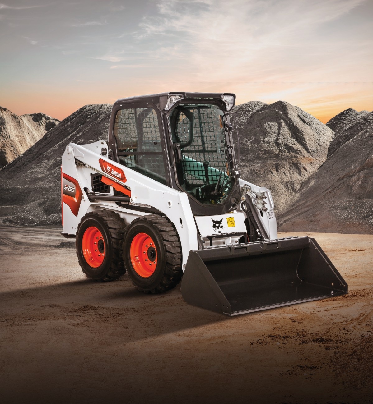 Bobcat S450 CEV-V backhoe loader