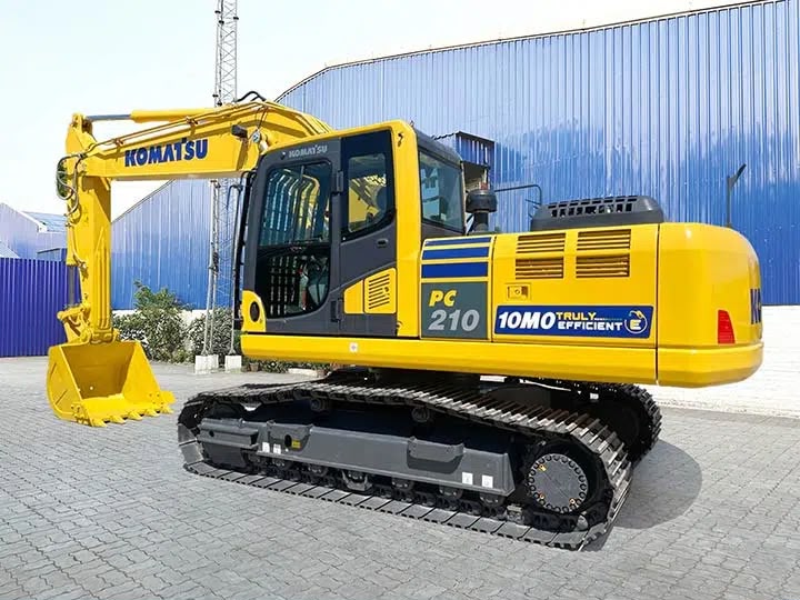 Komatsu PC210 excavator